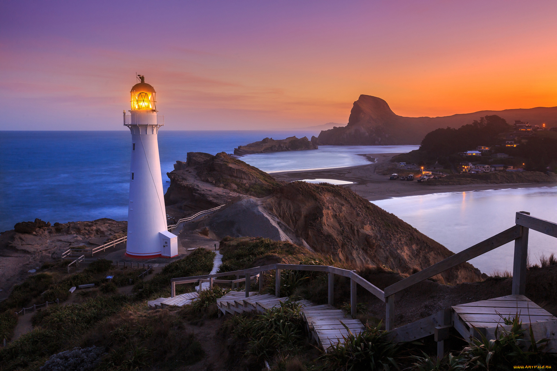 castlepoint lighthouse, new zealand, , , castlepoint, lighthouse, new, zealand